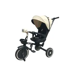 EBABY - Triciclo Paseador Plegable Musical Bluetooth Silla Giratoria Reclinable