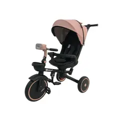 EBABY - Triciclo Paseador Plegable Musical Bluetooth Silla Giratoria Reclinable
