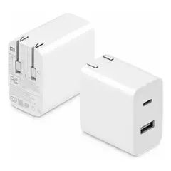 XIAOMI - Cargador Mi 33W USB Tipo A + Tipo C