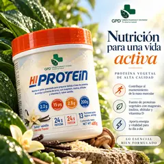 GENERICO - HIPROTEIN - Proteína Funcional Vegetal en Polvo 400 g - Sabor Vainilla
