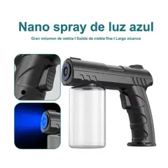 AMERICAN GENERICS - Pistola Nano Spray de Luz Azul Desinfectante Inalambrica