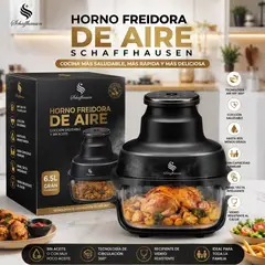 SCHAFFHAUSEN - Freidora De Aire Halógena 12L Horno Air Fryer Digital Multifuncional Sin Aceite