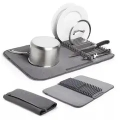 GENERICO - Tapete Escurridor De Loza Platero Absorbente Organizador Platos