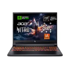 ACER - Nitro V16 Ryzen 5 240 16 GB DDR5 512 SSD RTX 5050 8 VRAM