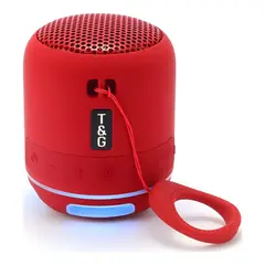 T&G - Parlante Bluetooth Mini TG-294 con Luz LED y TWS