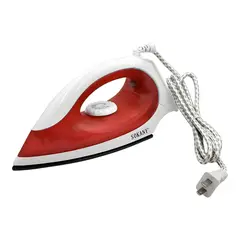 SOKANY - Plancha de Ropa en Seco ES-898A 1000 W Roja