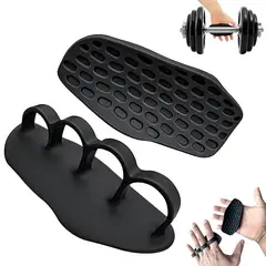GENERICO - Agarre de silicona antideslizante para gimnasio, ideal para levantamiento de pesas