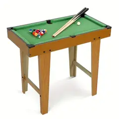 COLME TECHNOLOGY HOME - Mini Mesa De Billar Pool Juego Familiar 70x68cm + Accesorios