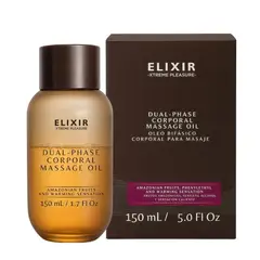 ELIXIR - Óleo Bifásico para Masajes 150mL Efecto Caliente Frutos Amazónicos