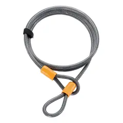 ONGUARD - Candado Akita 8043 - Cable De Seguridad Color Gris Oscuro