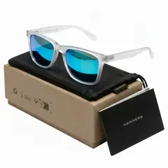 HAWKERS - Gafas de Sol Polarizado Originales ONE LS HOLF22TLTC Transparente Unisex Talla 54mm