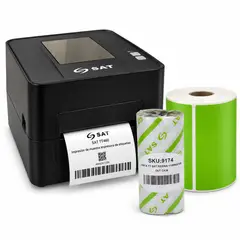 SAT ETIQUETAS - Impresora Etiquetas + SAT + TT460 UE + 203 dpi + USB + Ethernet + 108 mm