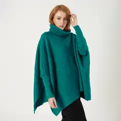 GENERICO - Ruana Sofia Verde Esmeralda