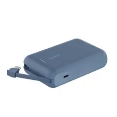 BELKIN - Batería Portátil Power Bank BoostCharge 10000mAh 20W Power Delivery Cable USB-C Integrado Az