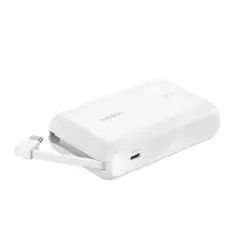 BELKIN - Batería Portátil Power Bank BoostCharge 10000mAh 20W Power Delivery Cable USB-C Integrado Bl