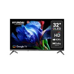HYUNDAI - Televisor 32" (81.28 cm) Full HD QLED Google TV HYLED3259QG