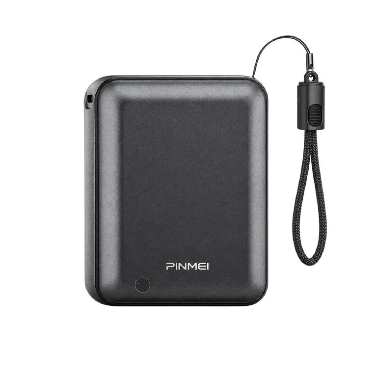 Power Bank 20000 mAh Carga Rápida 22.5W Cable Integrado Mini