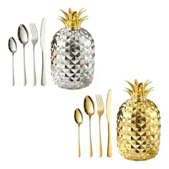 GENERICO - Juego Cubiertos Acero Inoxidable Utensilios Mesa Comedor Elegante Duradero