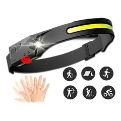 GENERICO - Linterna Frontal Ajustable Recargable
