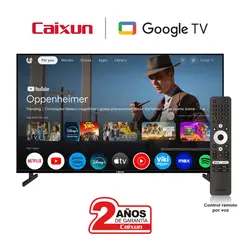 CAIXUN - Televisor 55 Pulgadas Uhd 4K Smart Google Tv C55Kaug