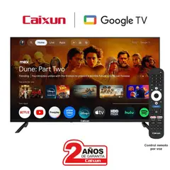 CAIXUN - Televisor 40 Pulgadas Uhd Smart Google Tv C40kafg