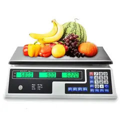 GENERICO - Balanza Digital 40Kg Recargable Con Pantalla LCD