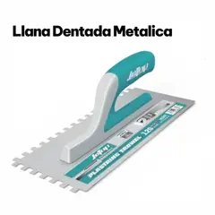 GENERICO - Llana Dentada Metálica De Alta Calidad