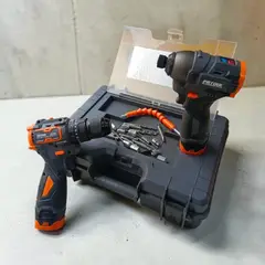 GENERICO - Combo Taladro Con Llave De Impacto Y Maletín