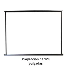 GENERICO - Pantalla Para Proyector 120 Pulgadas Antiluz