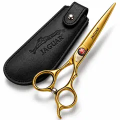 GENERICO - Tijera Profesional Jaguar Acero Inoxidable Diseño Ergonómico Peluquería