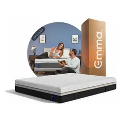 EMMA - Colchón Diamond Cooling Sencillo 30 cm de Altura con Tecnología Cool to Touch