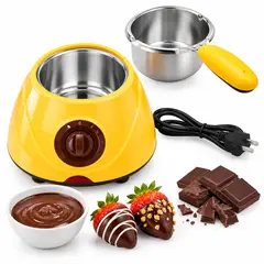 SWISSHOME - Olla Fondue Chocolate Eléctrica Derretidor Dulces Postres