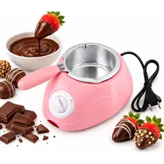 SWISSHOME - Olla De Fondue De Chocolate Derretidor Eléctrico