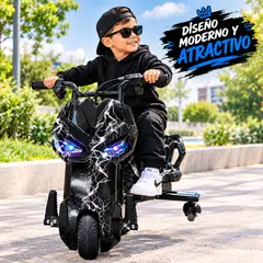 BRITOCHET - Triciclo Eléctrico Para Niños Adolecentes Drift Scooter