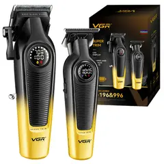 VGR - Cortadora de pelo Super Trim V-196 V-996 DORADA