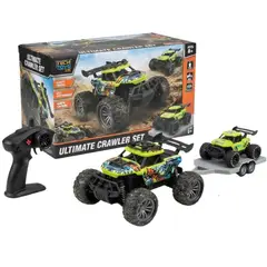 GENERICO - Carro RC 4x4 A Control Remoto Con Remolque 2 En 1 Todoterreno Spray Y Buggy