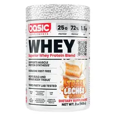 BASIC - Whey 2 Libras Proteína de Suero Leche