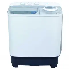 INDURAMA - Lavadora LRI-7BLSA 7Kg/15Lb Blanca Semiautomatica
