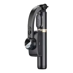 GENERICO - Gimbal Estabilizador Q08 Trípode Y Palo Selfie Bluetooth