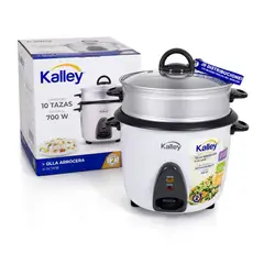 KALLEY - Arrocera 10 Tazas Blanca