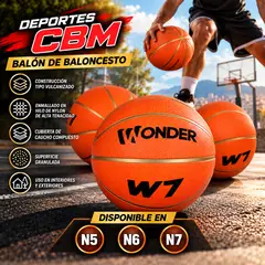 WONDER SPORT - Balón de Baloncesto  N°7
