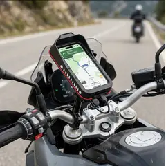 GENERICO - Soporte Base Holder Celular Para Moto Bicicleta Táctil Impermeable