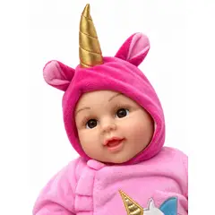GENERICO - BEBE MUÑECO MUÑECA 60CM GRANDE UNICORNIO VESTIDO REAL