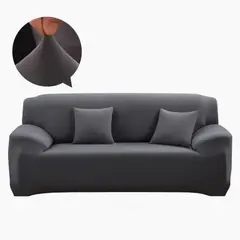 GENERICO - Funda Sofa Bipersonal Ajustable Duradera Estilo Hogar