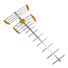 GENERICO - Antena Tv Digital Exterior Interior Cable Coaxial Largo
