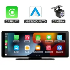 GENERICO - Monitor Carro Carplay Android Auto Navegacion Tactil Hd