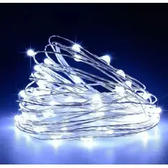 GENERICO - Luces LED Decorativas Tipo Alambre Luz Blanca