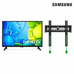 SAMSUNG - Combo Televisor de 40 pulgadas Full HD Smart TV + Soporte de Pared Fijo para TV de 32" a 75"