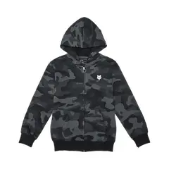 FOX - BUZO HEAD CAMO ZIP CAMUFLADO PARA NIÑOS