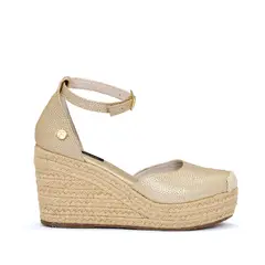 SABATES - Espadrilles para mujer Sábates Mavi Gold